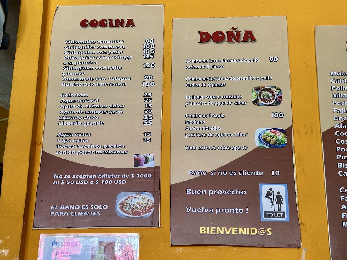 Doña Paula Restaurant Menu - Image 3
